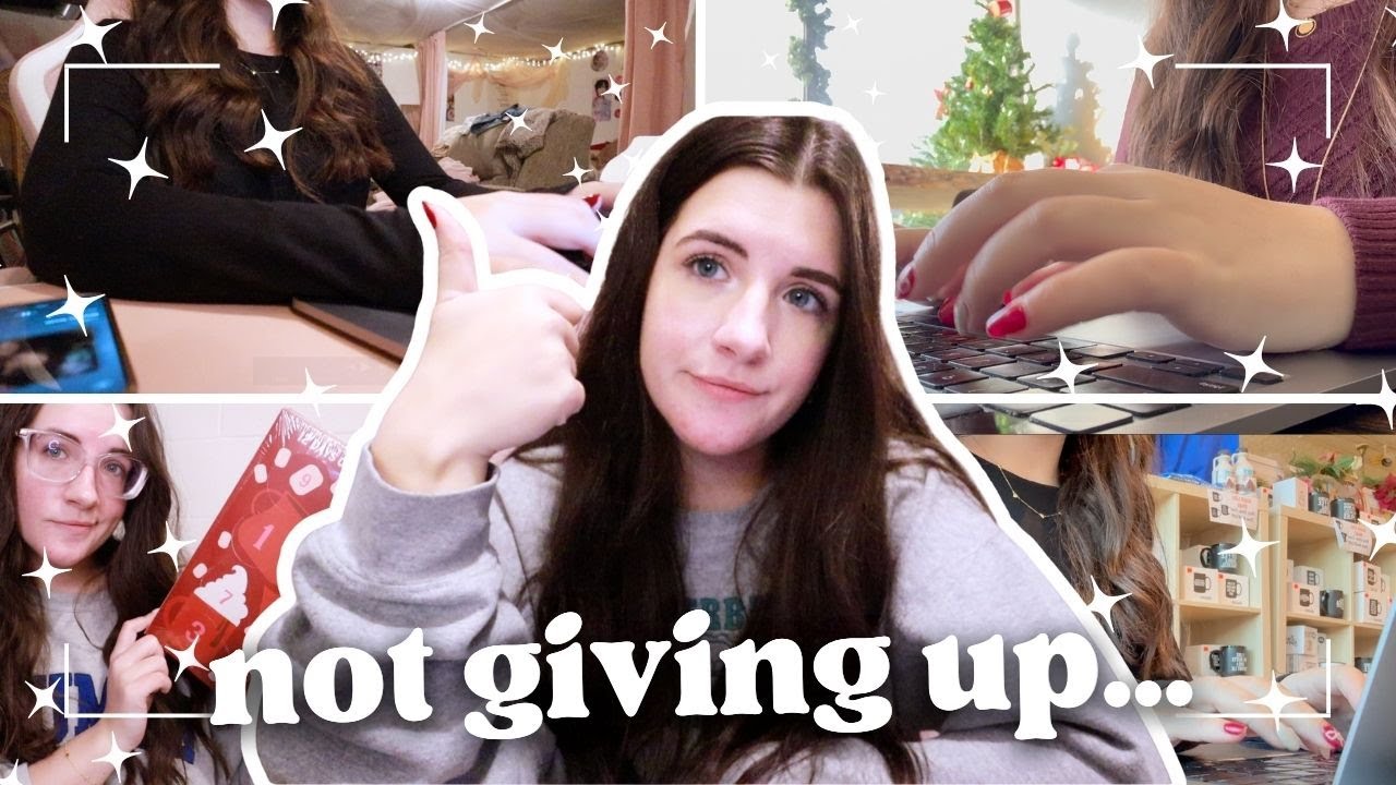 Несколько удачных дней для написания текстов | Видеоблог о писательстве Draftcember