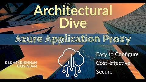 Azure Application Proxy - Best Solution to Publish  Internal Web-Based Application