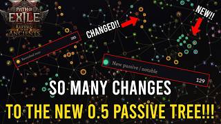 So Many Changes To The New 0.5 Passive Tree!!! | Path of Exile 2