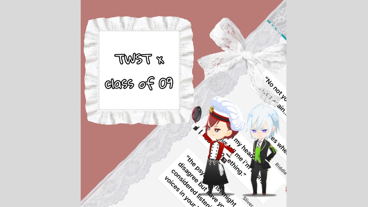 TWST x class of 09 || OD’ing in class?! || texting skit
