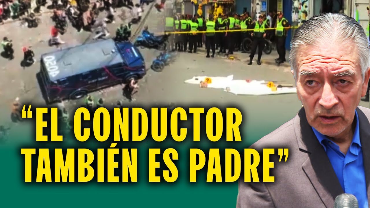 Niño muere en Gamarra: Habla abogado de la empresa del carro que lo atropelló