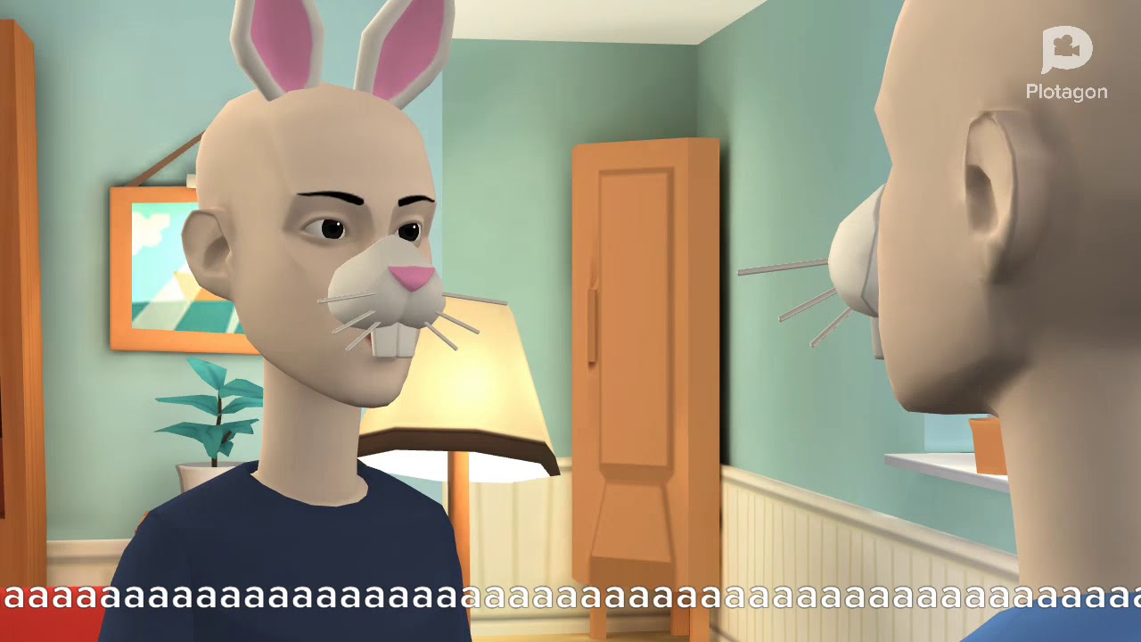 Richard Rabbit Misbehaves At Dairy Queen/Grounded (Plotagon) - YouTube