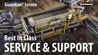Guardian® Horizontal Screens: Best in Class Service