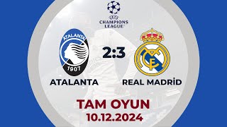 Thumbnail for Atalanta 2:3 Real Madrid | UEFA Çempionlar Liqası | TAM OYUN