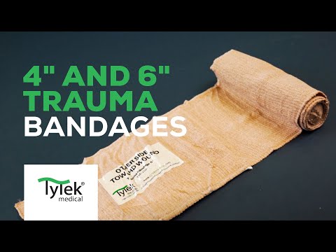 4" and 6" Trauma Bandages - TyTek Medical