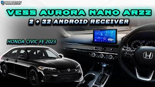 Honda Civic Fe Upgrade Vess Aurora Nano Ar22 10 Inch 232 Android Multimedia Player