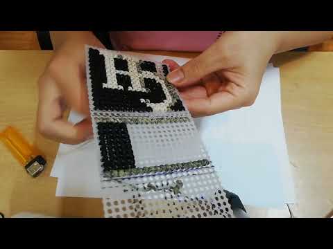 Video Hướng Dẫn Thêu Chữ thập Trên Vỏ Túi CD Tote Bag / Túi... - youtube