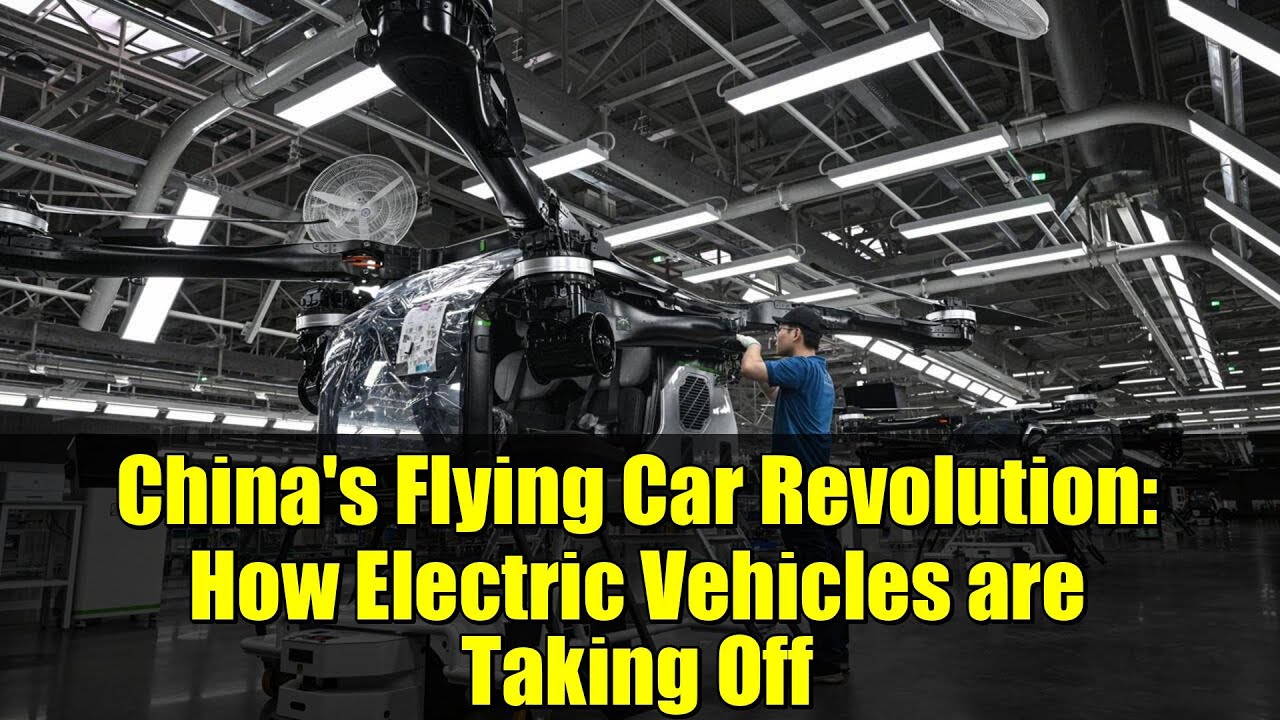 Революция летающих автомобилей в Китае: как электромобили набирают популярность