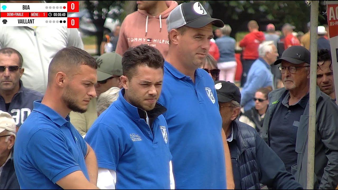 Miniature : Demi-finale BUA vs VAILLANT : 1e National à pétanque de Ploudalmézeau (Finistère) 21-22 Mai 2022