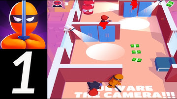 ⚔️ STEALTH MASTER - Assassin Ninja Game | Gameplay Walkthrough | Contract 1 (iOS, Android)
