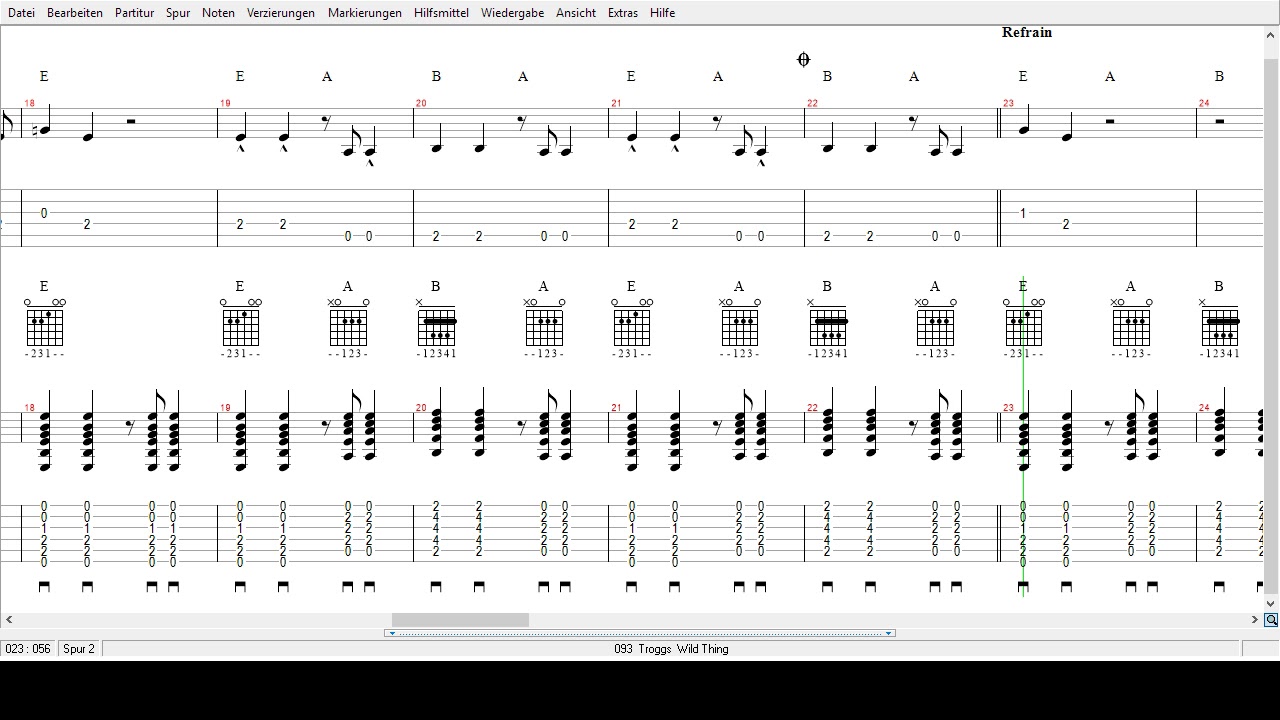 Troggs Wild Thing Tabs YouTube