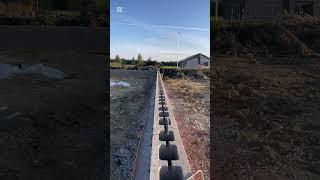 Строительство фундаментов # ленточный фундамент#shortvideo #construction #рекомендации