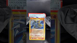 $1,500 PSA 5 Gold Star Groudon Pokemon Card Restoration #pokemoncards #pokemon
