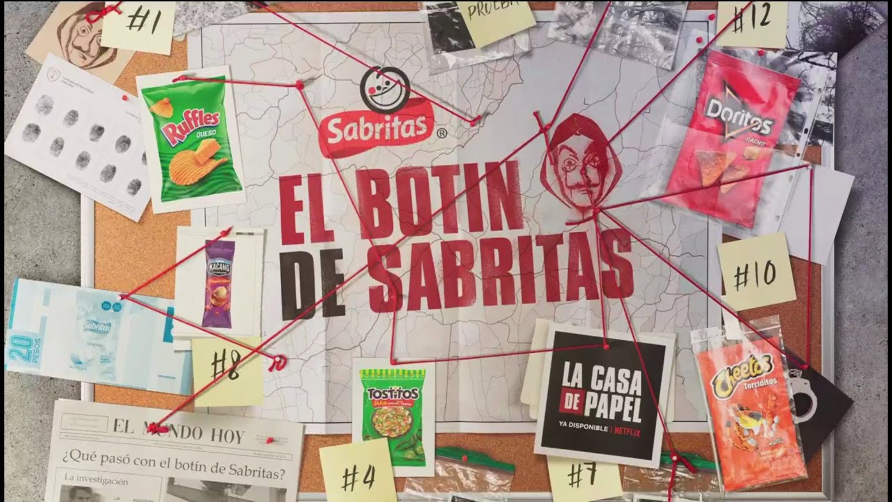 El Botín de SABRITAS 'La Casa de Papel' (2021) - YouTube