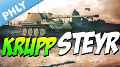 LONG 88MM at 5.7 BR - Krupp-Steyr Waffenträger (War Thunder 1.71 Tanks)
