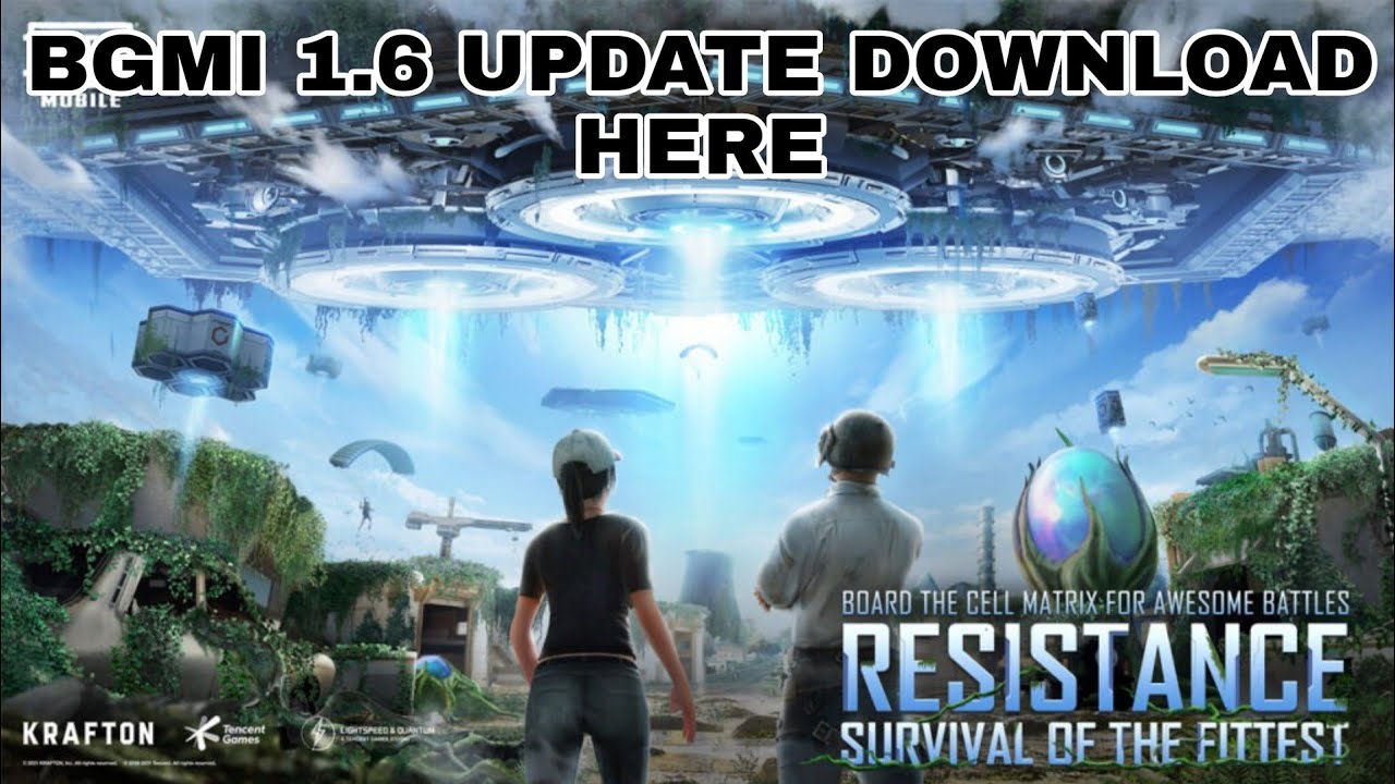 BGMI 1.6 Update Download Link