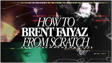 How To Make a R&B / BRENT FAIYAZ Sample from Scratch in Fl Studio 2025