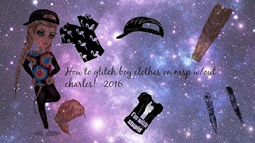 How To Glitch Boy Clothes Without Charles!