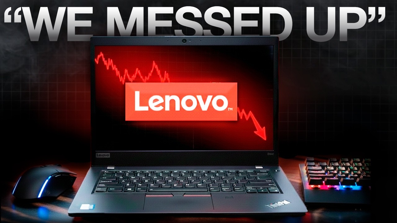 Lenovo Thought They Were Apple...Got A Harsh Reality Check