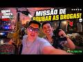 MISSÃO DE ROUBAR AS DROGAS! 💀🚔 | GTA 5 ONLINE COM MEU AMIGO