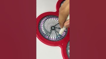 Watch Stunning Spirograph Shapes Appear #asmr #art #spirograph #shorts #2025 #usa #subscribe