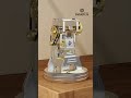 A punch press mini model made of pure metal.