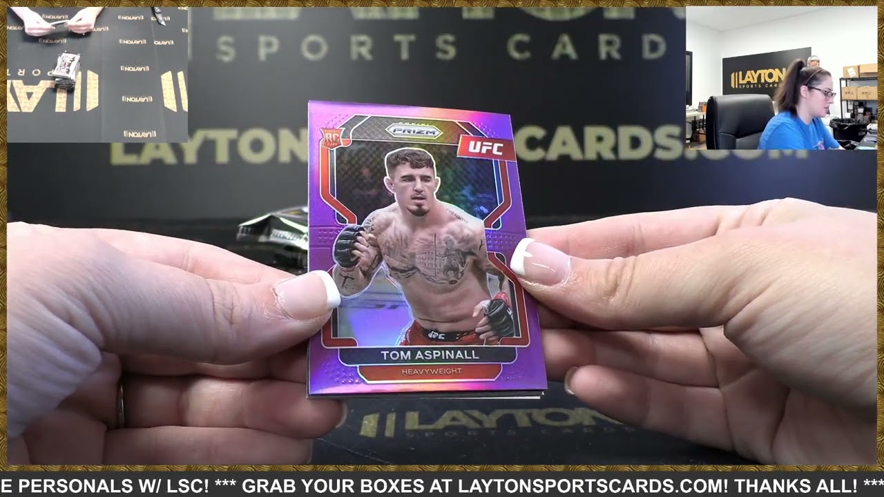 MCGREGOR MOJO TO 25!! 2022 UFC PRIZM BOX BREAK FOR ERIC R