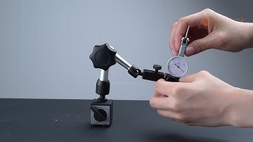 Neoteck Dial Indicator Gauge and Magnetic Base Set with Storage Case