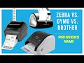 Best FBA Thermal Printer - Zebra vs. Dymo vs. Brother