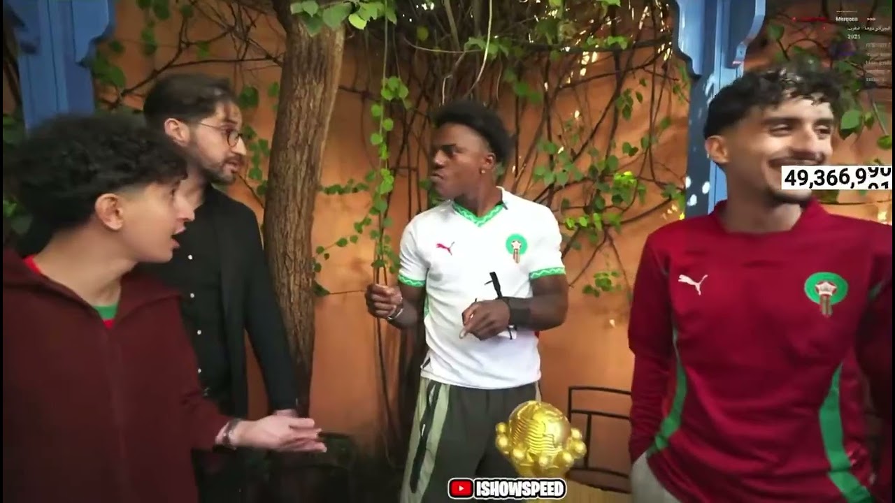 🚨| WATCH: Speed tries traditional Moroccan dish tajine first time and cant believe how GOOD it 😳🇲🇦