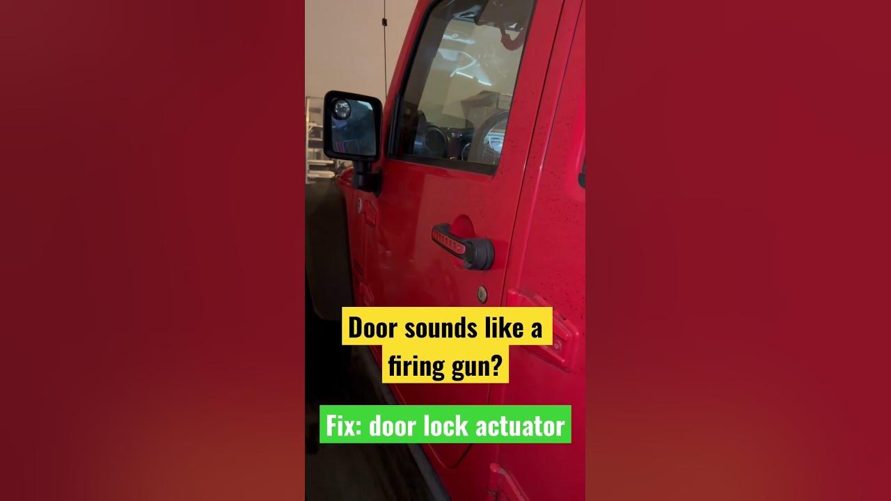 Jeep Wrangler Door Locks Going Crazy? - YouTube