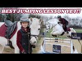 Best jumping lesson yet join my jumping training
