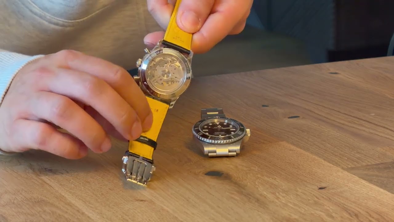 Rolex Submariner 41 and Breitling Navitimer B01 41