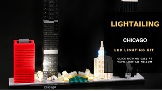 Lightailing Light Kit For LEGO Architecture Chicago 21033