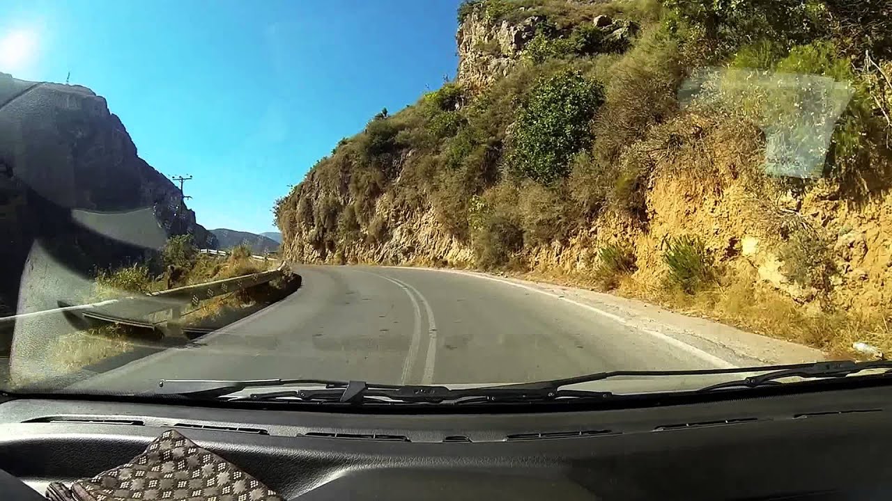 Driving from Chania to Elafonisi - HD Quality