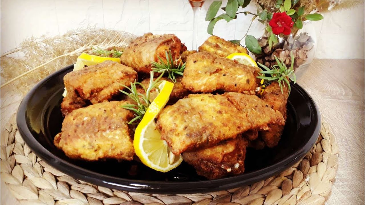دورستكرنا ماسيت قه لاندى دكه ل نهينيا  سمك المقلي على طريقة المطاعم مع سر القرمشه مع تتبيله مميزه