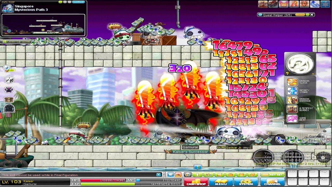 Maplestory kaiser 4th job Ultimate Form