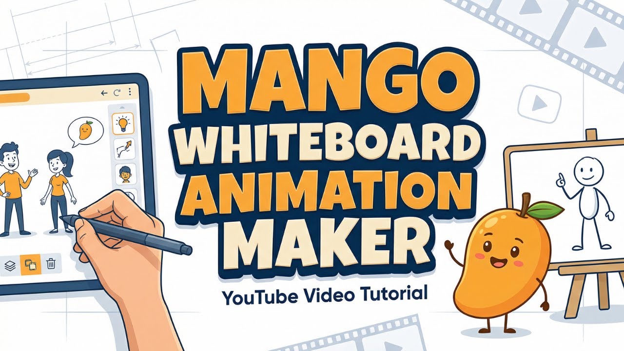 Mango Animate Whiteboard Animation Maker – اصنع فيديوهات شرح احترافية
