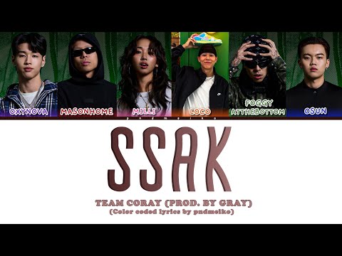 [THAISUB] SSAK - OXYNOVA, MASON HOME, MILLI, FOGGYATTHEBOTTOM, KWON OSUN feat. Loco (Prod. GRAY)
