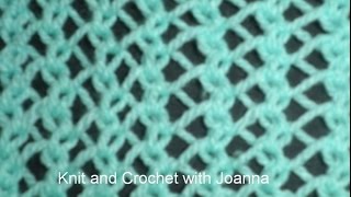 knit pattern * ONE ROW LACE STITCH *