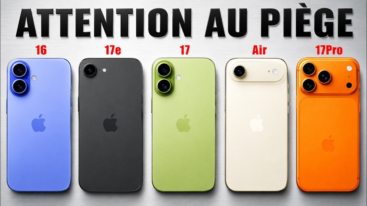Quel iPhone est fait pour VOUS en 2026 ? (le GUIDE ultime)