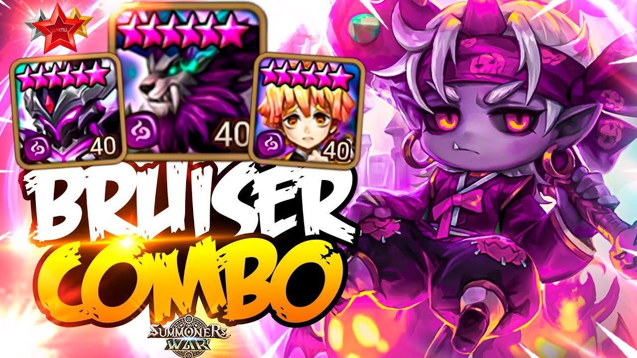 КОМБО ТЁМНОГО БРУЗЕРА с ЗЕРАТУ, ГАПСУ и ГУРХОЙ - Summoners War