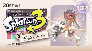 Splatoon 3 Side Order - Tri-Stringer Run First Try Gameplay Walkthrough