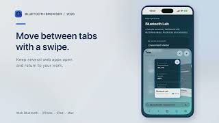 Bluetooth Browser — Web Bluetooth on iPhone, iPad & Mac | Shipaton 2026