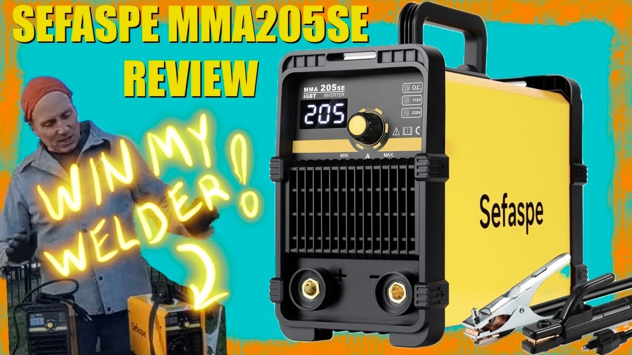 Сварочный аппарат SEFASPE MMA205SE 2 в 1 (плюс выиграйте сварочный аппарат бесплатно!)