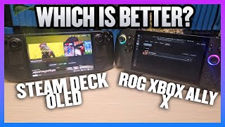 Steam Deck Oled Vs Rog Xbox Ally X
