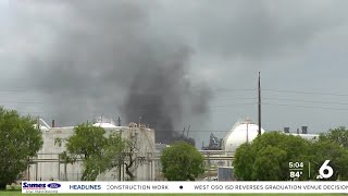 Fire breaks out at Citgo East plant on Refinery Row
