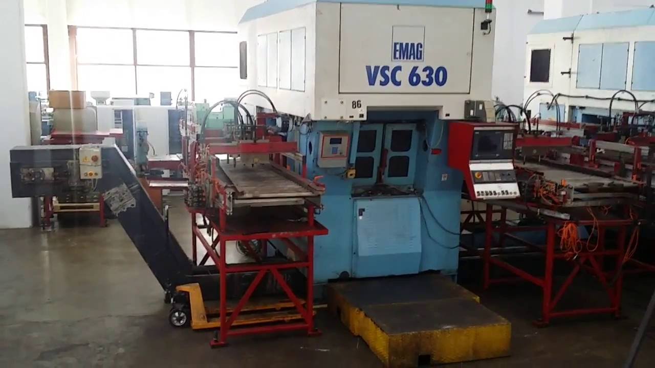 Emag VSC630 cnc vertical pick up lathe - 3