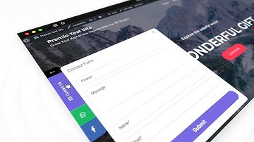 Create a Floating Contact Form, Call, Chat, and 50+ Social Icons with My Sticky Elements