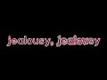 Jealousy, Jealousy- Olivia Rodrigo Edit Audio
